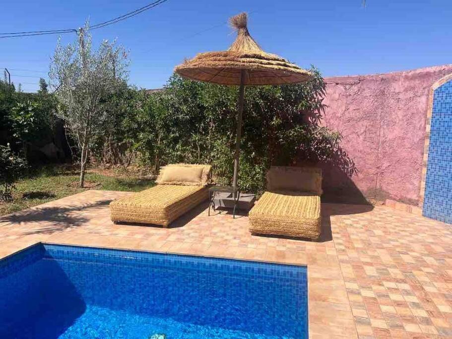 Villa Rosa Marrakesh Bagian luar foto